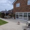 Rear extension with view of patio area and large Patio doors