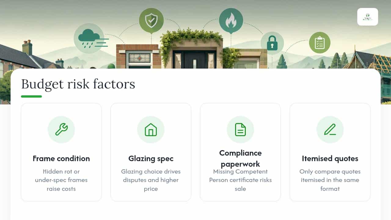 Four front door quote risk factors