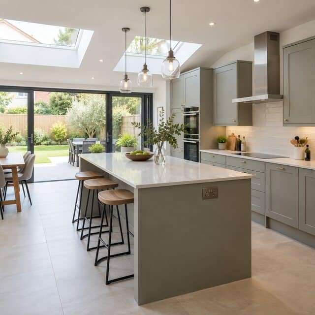 New kitchen installation