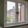 Flush casement window in a UK home